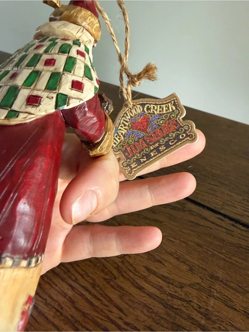 Jim Shore Heartwood Creek 6" Santa Claus Ornament Figure Birdhouse - Picture 9 of 10